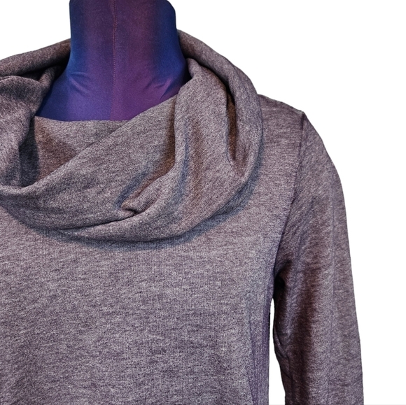 Soft Surroundings Purple Evening Stroll Cowl Neck Pullover Size Small Women P11‎ - Picture 2 of 10